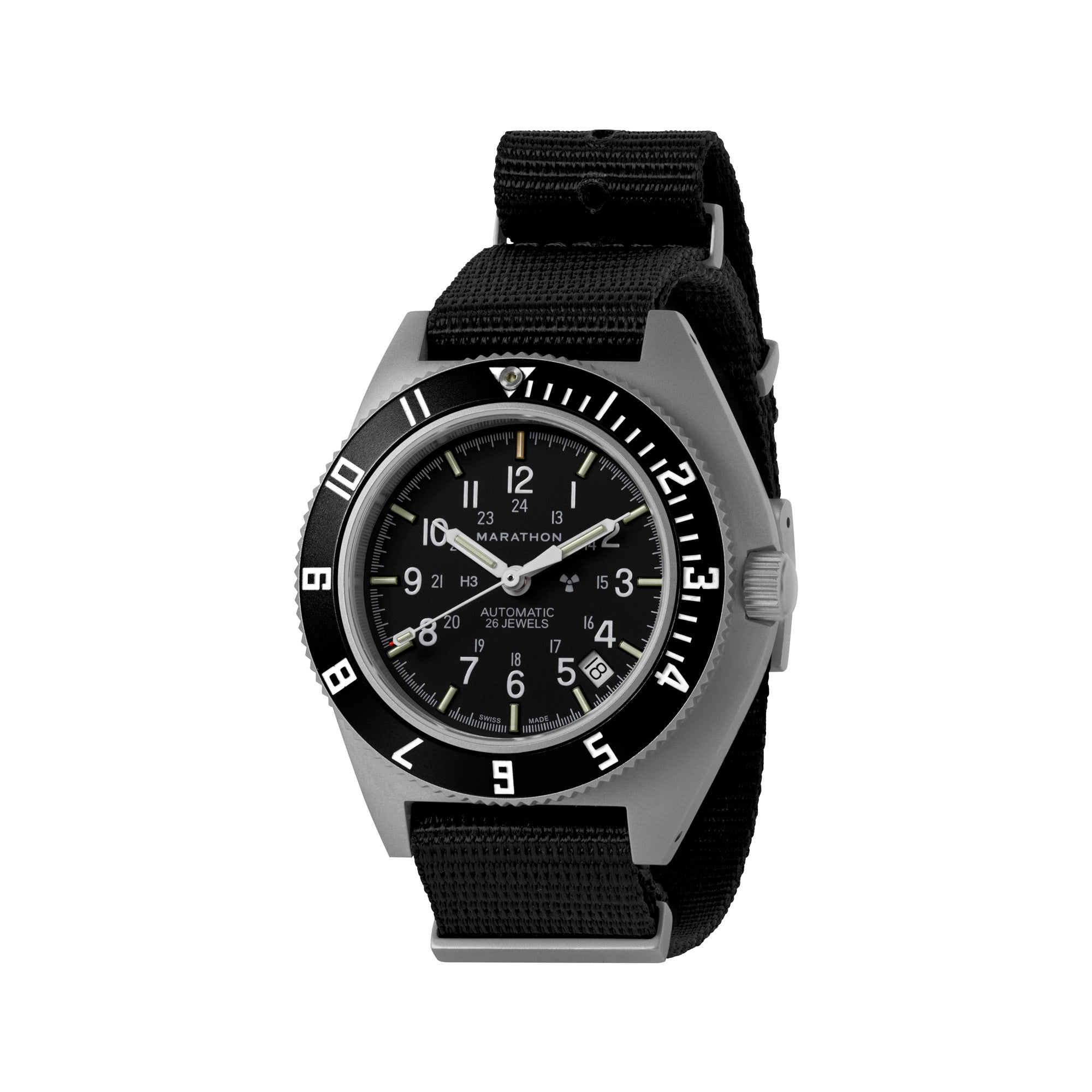 41mm Steel Navigator w/ Date Automatic (SSNAV-D AUTO) on Nylon DEFSTAN image