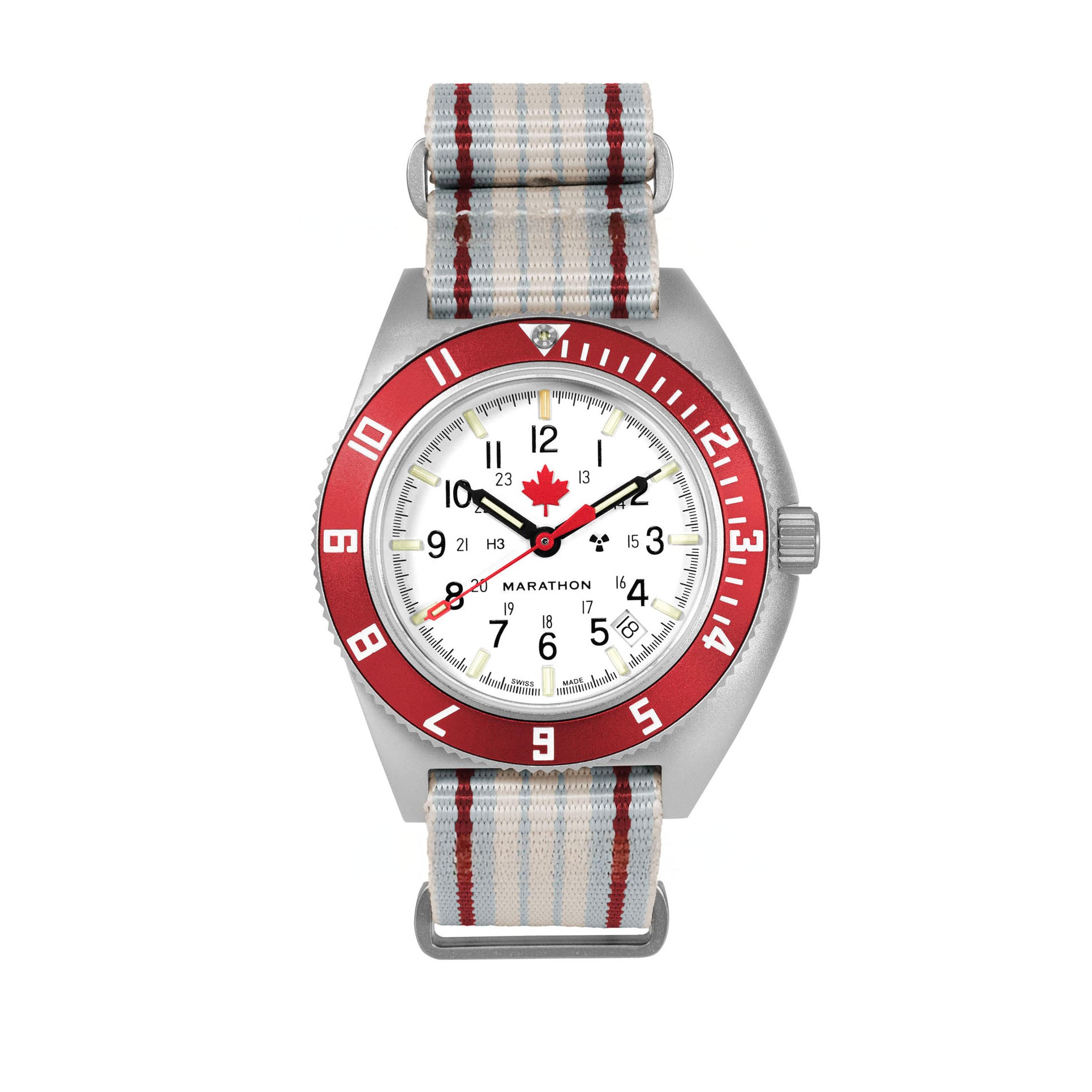 41mm Arctic ADANAC Steel Navigator w/ Date Automatic (SSNAV-D AUTO) - Canada image