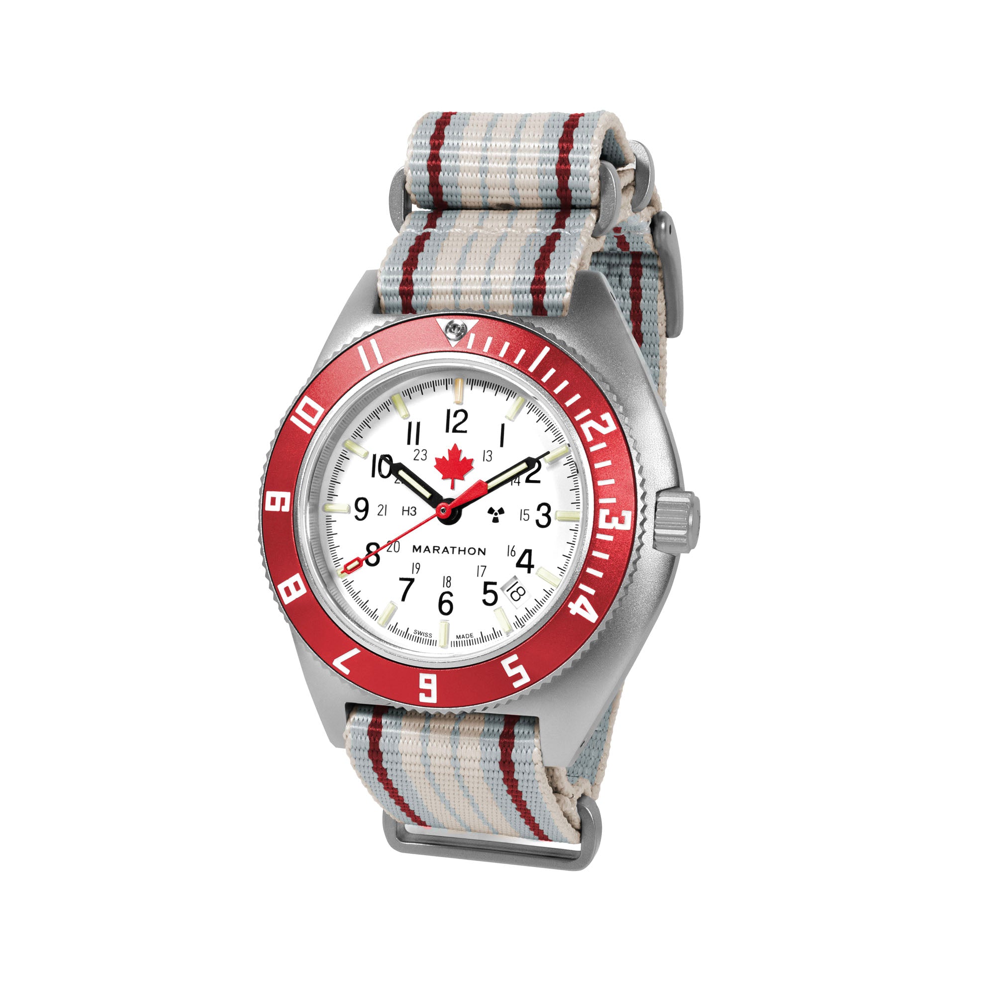 41mm Arctic ADANAC Steel Navigator w/ Date Automatic (SSNAV-D AUTO) - Canada image