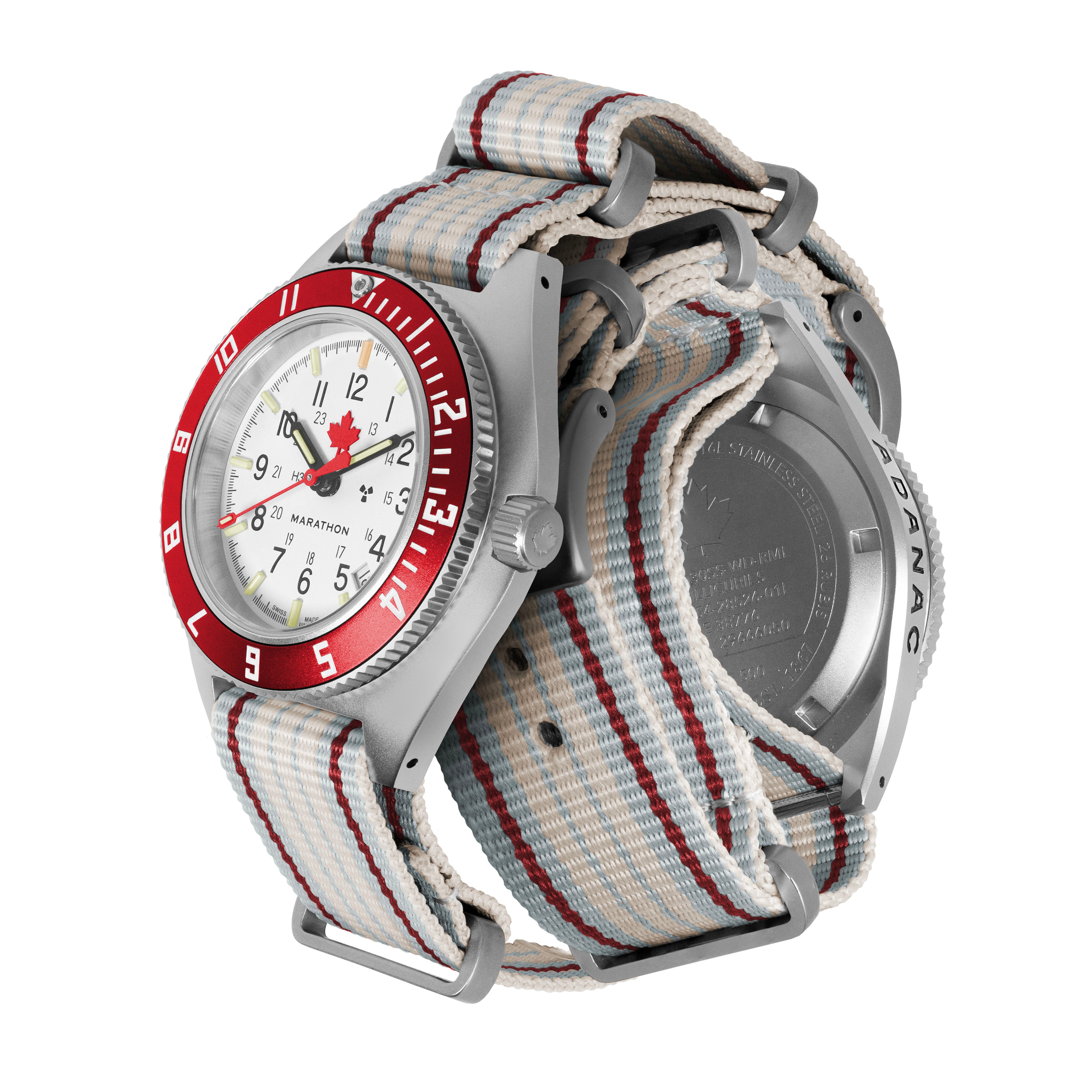 41mm Arctic ADANAC Steel Navigator w/ Date Automatic (SSNAV-D AUTO
