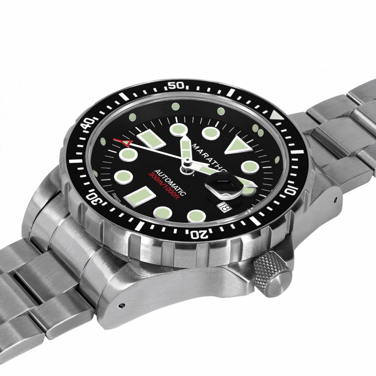 46mm Original SAR w/ Date with Stainless Steel Bracelet (OSAR-D)