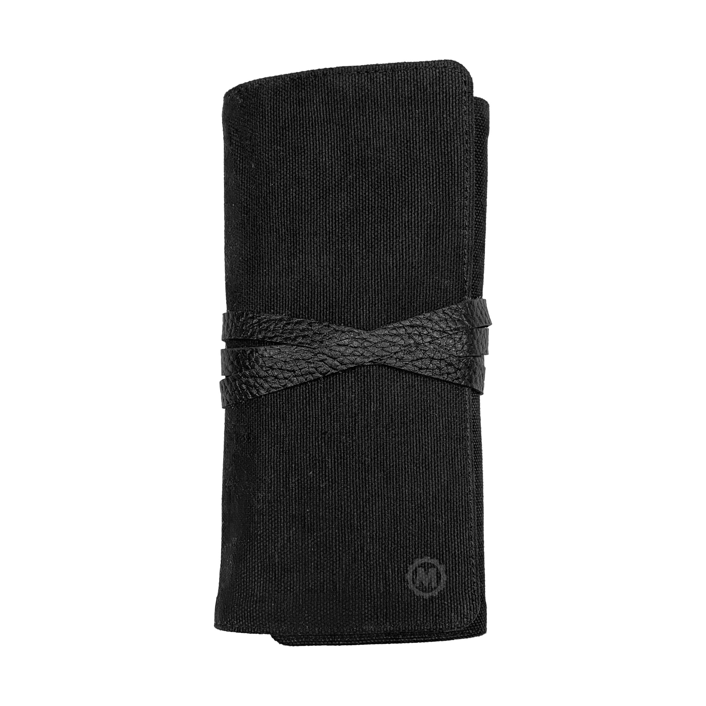 Black Canvas Watch Roll image