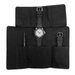 Black Canvas Watch Roll image