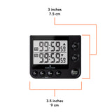 Dual Timer with Large Display, Magnetic Back and Stand image