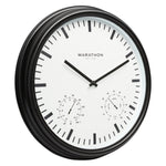 Jumbo 20 Inch Indoor/Outdoor Clock with Temperature and Humidity
