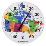 12 Inch Indoor/Outdoor Dial Thermometer image