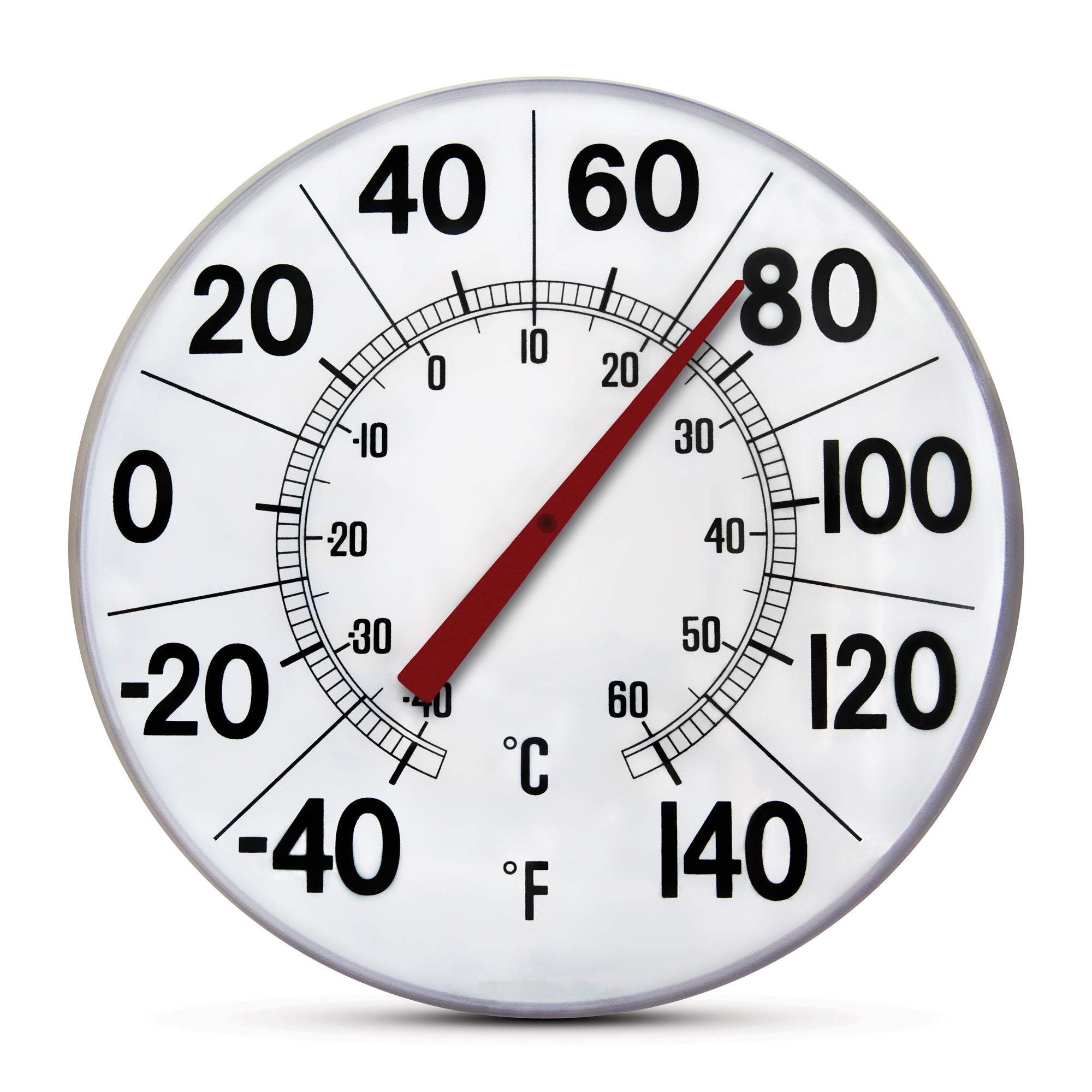 12 Inch Indoor/Outdoor Dial Thermometer image
