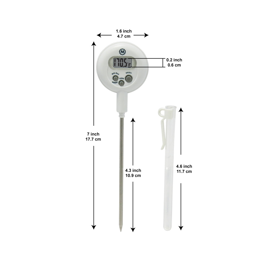 Digital Instant Read Probe Thermometer - Marathon Watch Company