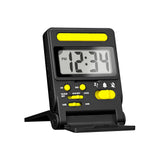 Compact Travel Alarm Clock with Built-In Phone Stand image