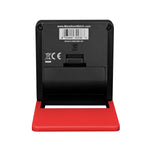 Compact Travel Alarm Clock with Built-In Phone Stand