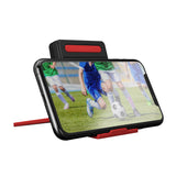 Compact Travel Alarm Clock with Built-In Phone Stand image