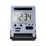 Compact Travel Alarm Clock with Built-In Phone Stand image