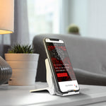 Compact Travel Alarm Clock with Built-In Phone Stand