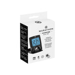 Despertador de viaje con calendario y temperatura