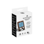 Despertador de viaje con calendario y temperatura