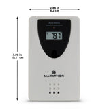 Replacement Remote Outdoor Sensor for Atomic Clocks with Full Date Display Series. Compatible with Model 27-FD image