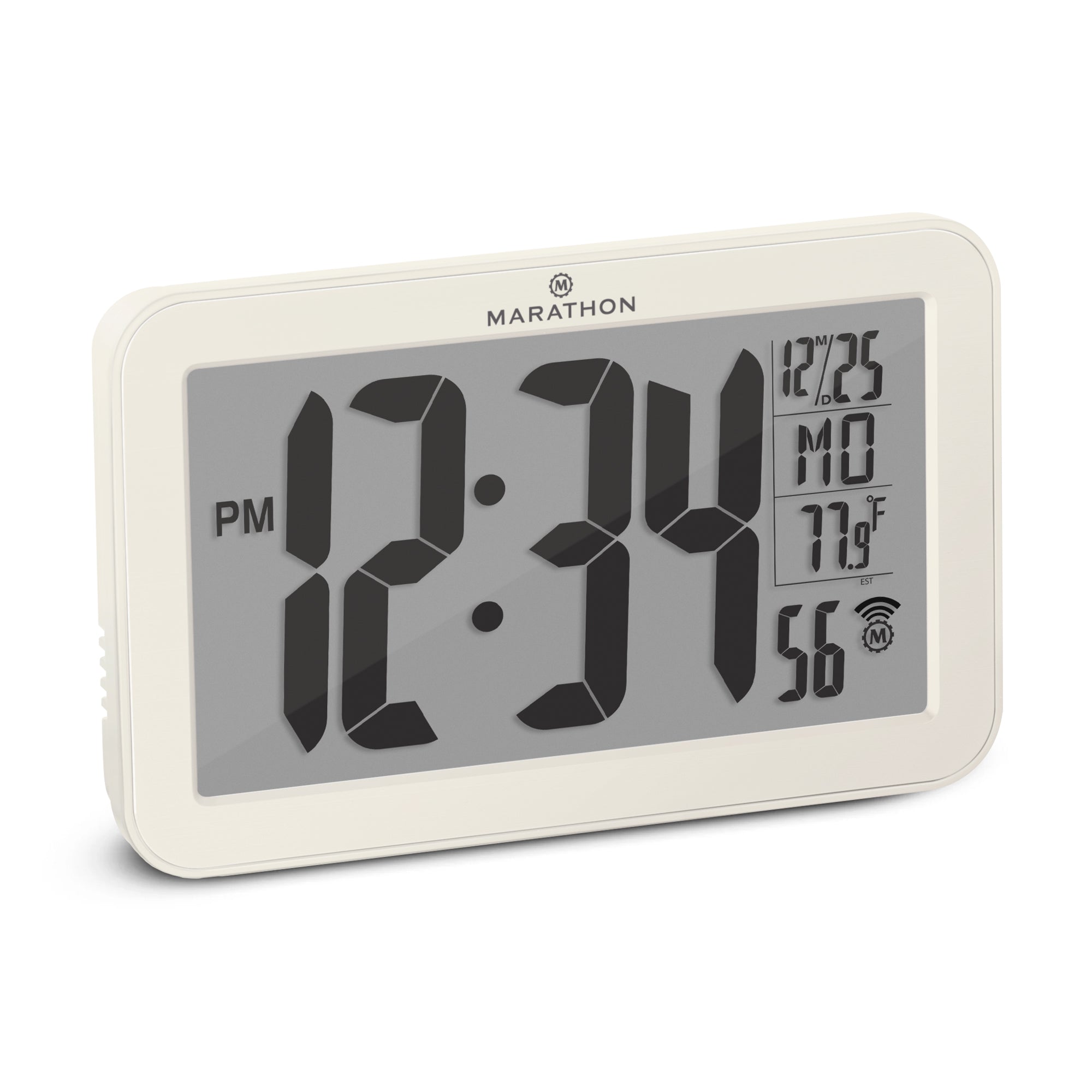 Self-Setting Wall Clock With 8 Time Zones