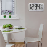 Jumbo Panoramic 8 Time Zone Self-Setting Wall Clock image