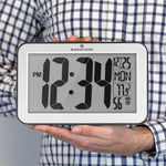 Atomic Wall Clock With 8 Timezones - marathonwatch