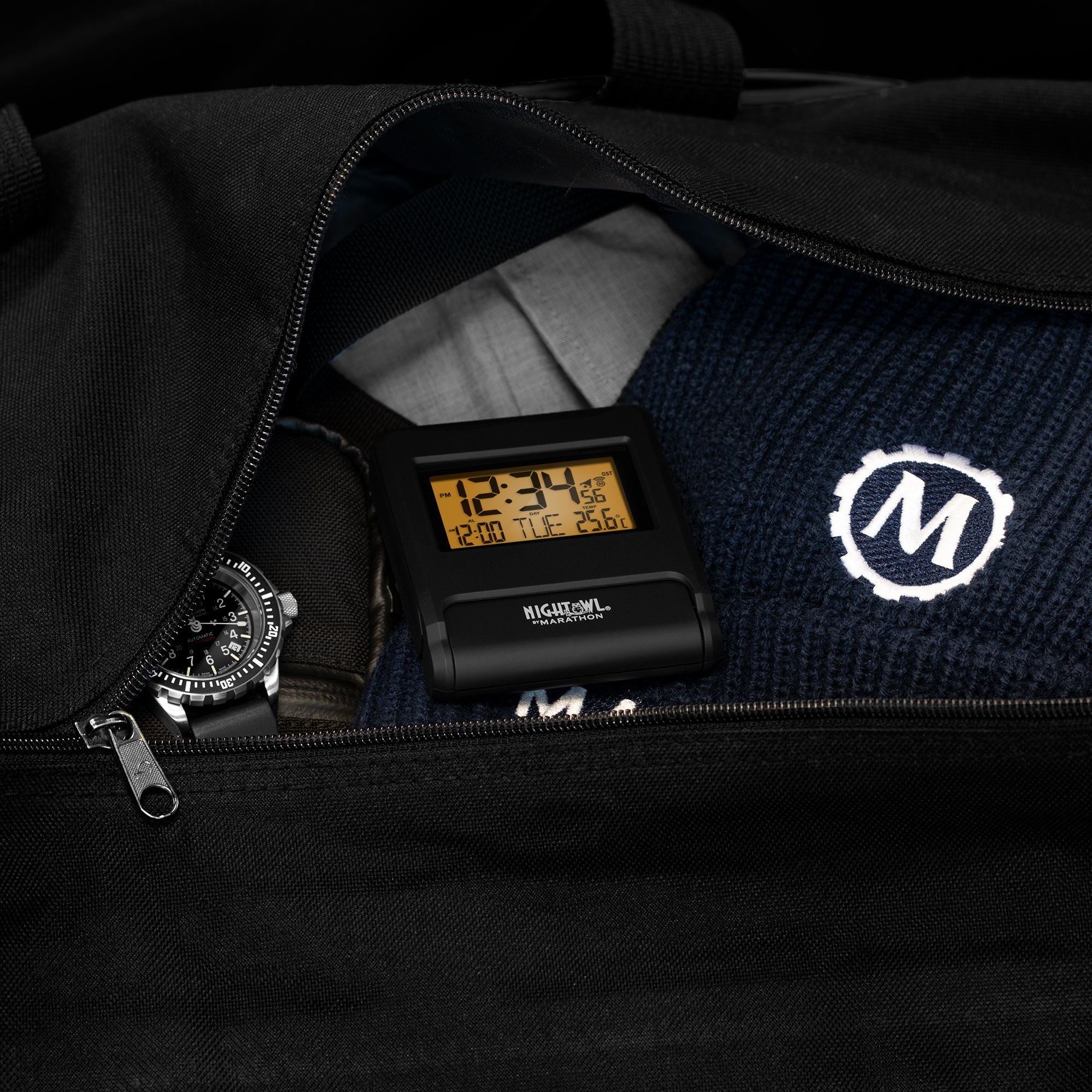 Self-Setting Travel Alarm Clock image