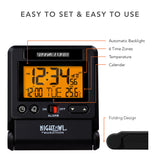 Self-Setting Travel Alarm Clock image