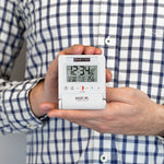 Self-Setting Travel Alarm Clock