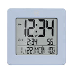 Digital Desktop Clock - Light Blue