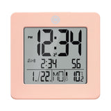 Digital Desktop Clock - Pink image