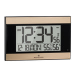 Reloj de pared digital atómico con retroiluminación automática