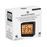 Self-Setting Desk Clock with Backlight, Heat & Comfort Index image