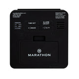 Self-Setting Desk Clock with Backlight, Heat & Comfort Index image