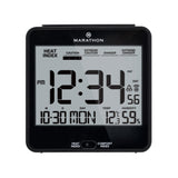 Self-Setting Desk Clock with Backlight, Heat & Comfort Index image
