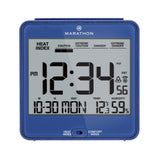 Self-Setting Desk Clock with Backlight, Heat & Comfort Index image