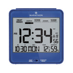 Self-Setting Desk Clock with Backlight, Heat & Comfort Index