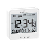 Self-Setting Desk Clock with Backlight, Heat & Comfort Index image