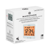 Self-Setting Desk Clock with Backlight, Heat & Comfort Index image