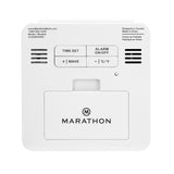 Self-Setting Desk Clock with Backlight, Heat & Comfort Index image