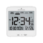 Self-Setting Desk Clock with Backlight, Heat & Comfort Index