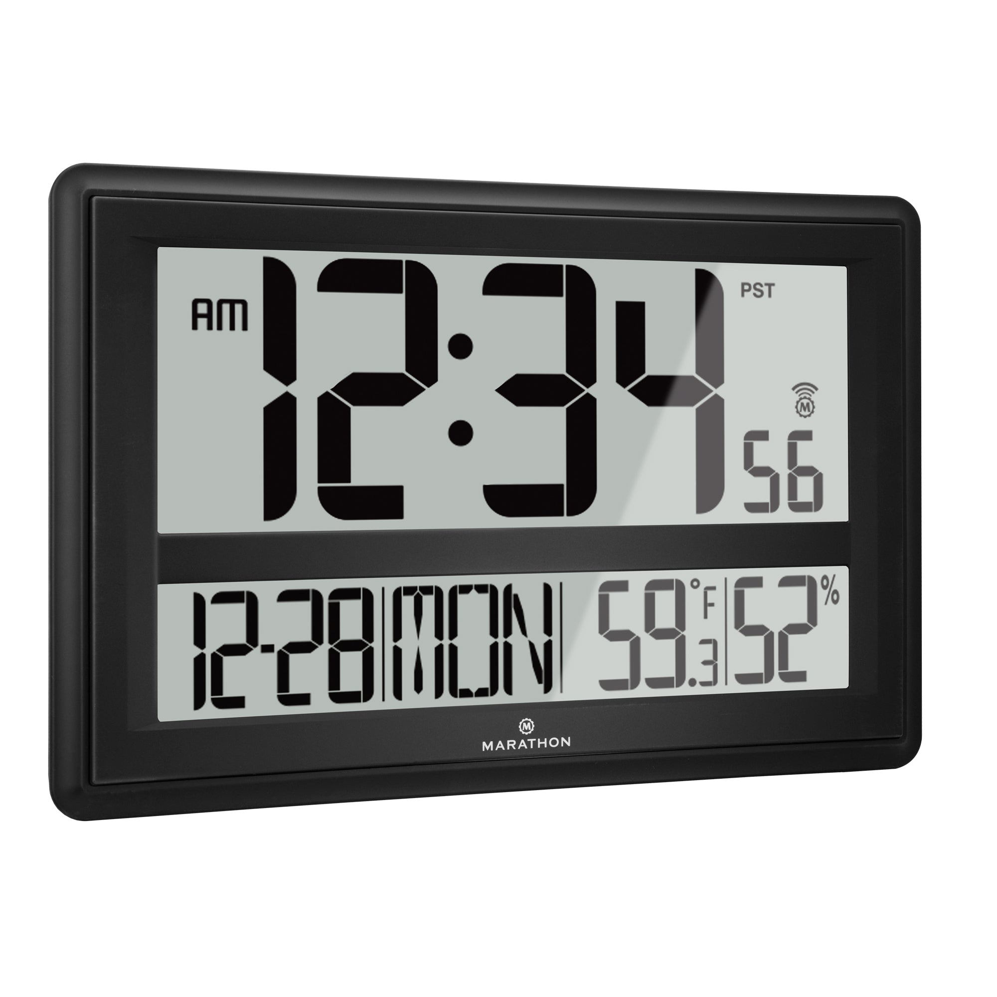 Jumbo Atomic Wall Clock with Table Stand