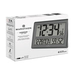 Jumbo Atomic Wall Clock with Table Stand