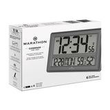 Jumbo Atomic Wall Clock with Table Stand image