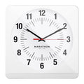 Studio Edition Jumbo 12 Inch Analog Wall Clock with Auto Backlight - Black image