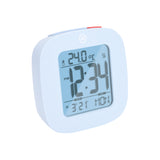 Reloj despertador compacto con temperatura y fecha image