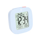 Reloj despertador compacto con temperatura y fecha image