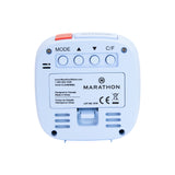 Reloj despertador compacto con temperatura y fecha image