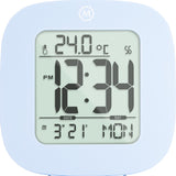 Reloj despertador compacto con temperatura y fecha image