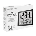 Super Jumbo Self-Setting Wall Clock with Full Date Display and 7 Time Zones