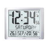 Super Jumbo Self-Setting Wall Clock with Full Date Display and 7 Time Zones image