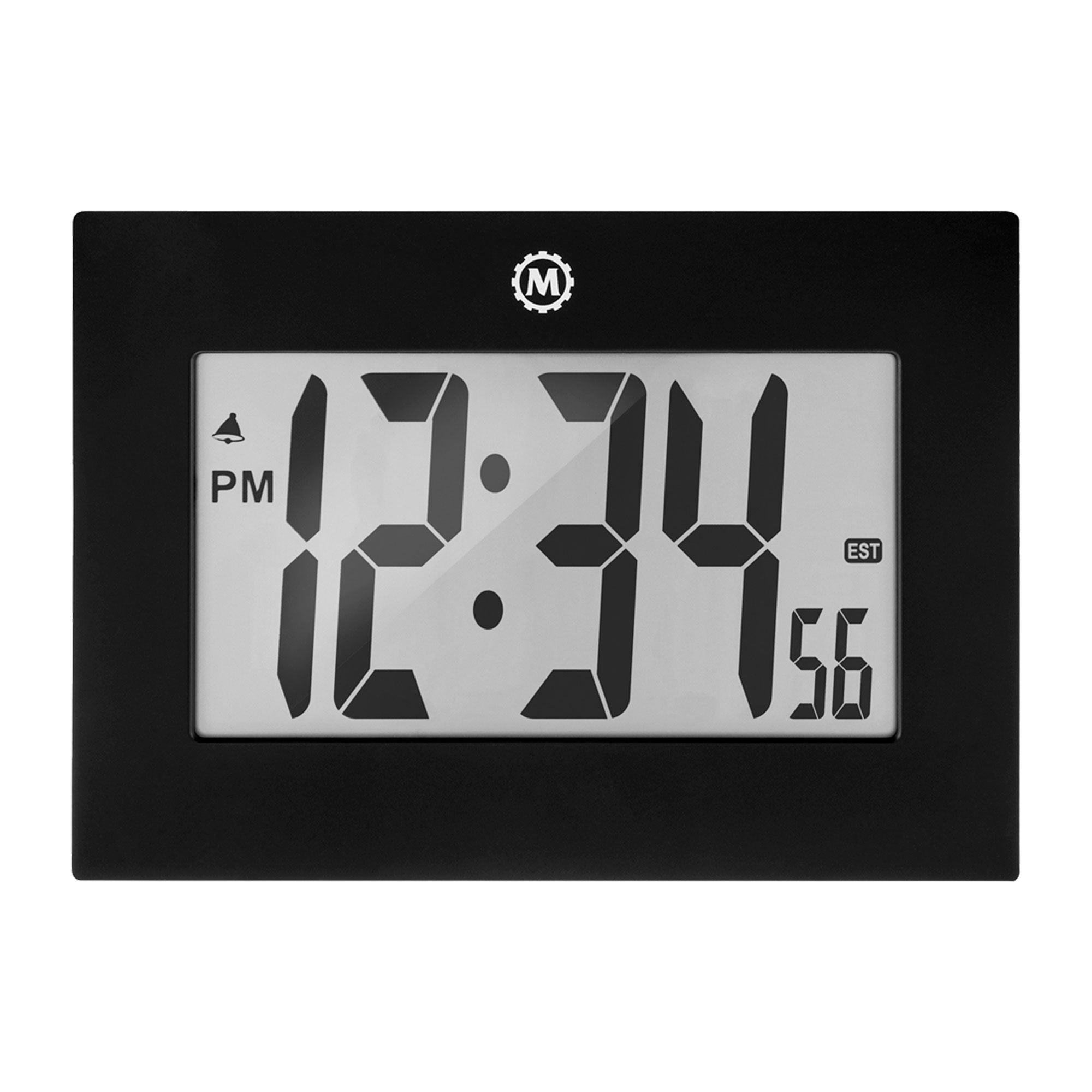 Reloj de pared digital con marco grande image