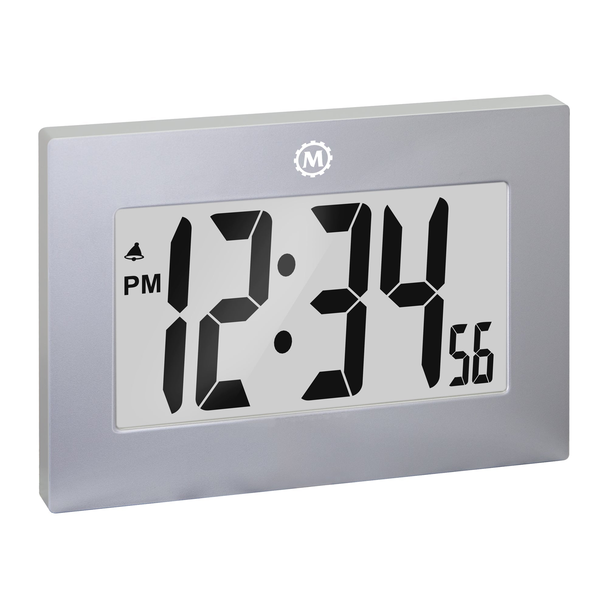 Reloj de pared digital con marco grande image